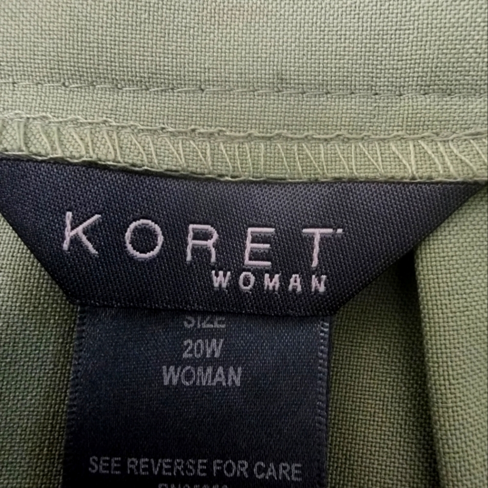 Korea Jacket size 20 Green